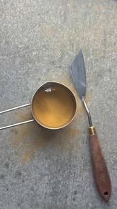 596K views · 6.8K reactions | Collecting limonite pigment after sifting. #waclawwantuch #handmadepaint #limonite #earthyellow #naturalpigment #pigmentpreparation #quietcraft #studiofocus #traditionalmethods | Wacław Wantuch | Facebook