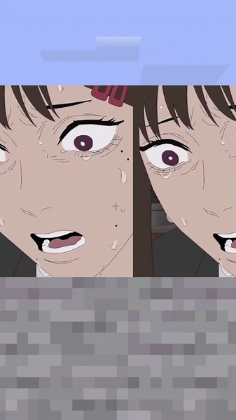 "oh shoot, my bad" 😭 (vfunerv) #animation #minecraft #chainsawman