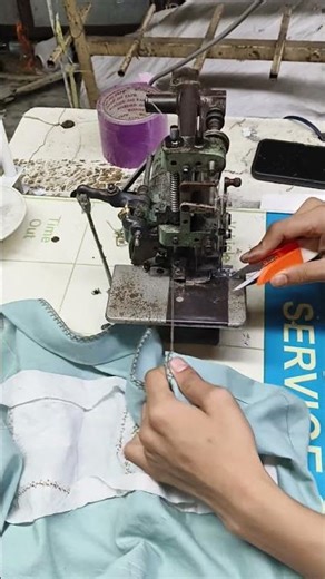 Reliable Shell Stitch Sewing Machine 🛠️💯 #industrial #shortsfeed #machine #baleshwartutorials