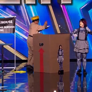 Mannequin Comes ALIVE On BGT! #BGT #funny #punchline | Punchline