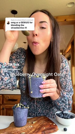Delicious Blueberry Overnight Oats Recipe