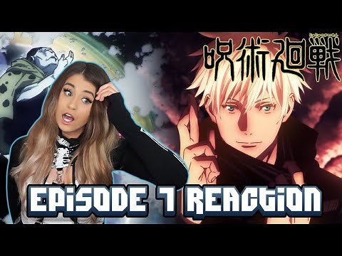 GOJO'S DOMAIN EXPANSION! Jujutsu Kaisen Episode 7 Reaction + Review!