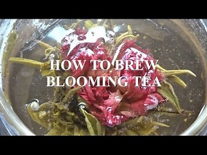How To Brew Blooming Tea 🌸 Teabloom