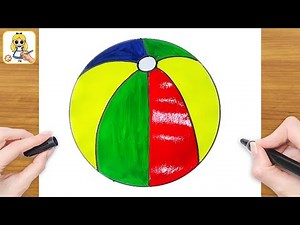 HOW TO DRAW A FOOTBALL STEP BY STEP || FOOTBALL DRAWING & COLORING ||