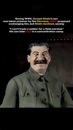Stalin Didn't Save His Own Son #shorts