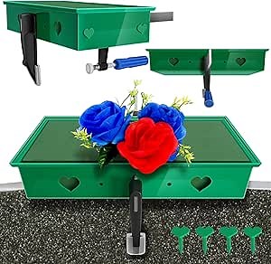 Amazon.com: DIY Headstone Flower Saddle - Fit 3"-12" Adjustable Cemetery Tombstone Floral Holder with Foam Cemetery Tombstone Saddles for Graves Blankets for Easter Memorial Day Gravestone Decoratio Arrangements : Arts, Crafts & Sewing
