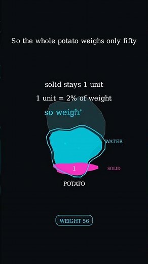 EP019 | Dry 1% Weight Halves. Potato Paradox | Hidden Math