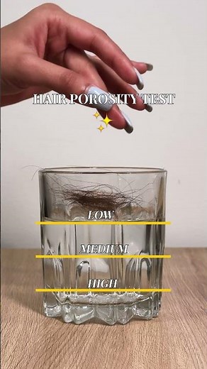Test your hair porosity now