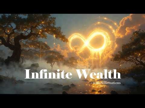 Infinite Wealth Frequency ∞ Abundance Affirmations | Wealth Meditation Music