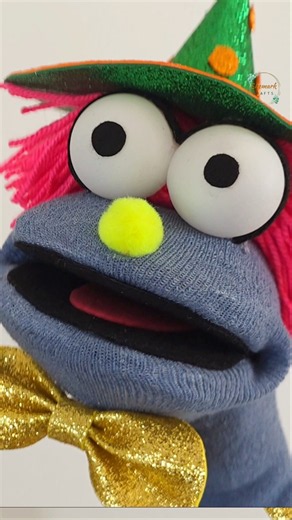 How to Make a Cute Wizard Sock Puppet! 🧙‍♂️✨