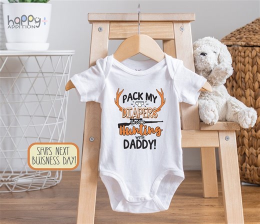 Personalized Hunting Baby Bodysuit: Future Hunter Design Onesie® Brand - Etsy Österreich