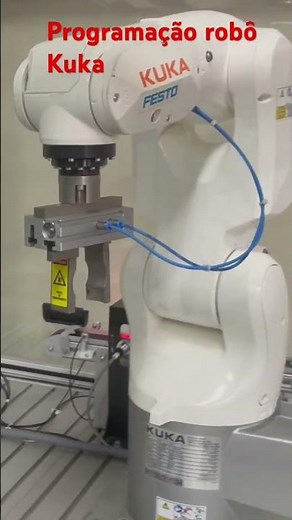 Programação robô Kuka #automation