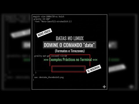 Datas no Linux: Domine o Comando date (Formatos e Timezones)