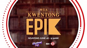 Ang mga kilalang epiko ng panitikang Pilipino, mapapanood na natin bilang Original Motion Comics! 🤩 Samahan sina Bodjie Pascua,Jerald Napoles, at Candy Pangilinan sa pagsasalaysay ng #MgaKwentongEpikTV5, tampok ang mga boses ng mga iniidolo nating artista! ✨ Makibasa, makinig, mangarap, at pagyamanin ang kulturang Pinoy tuwing Sabado, simula June 18, 9:30AM sa #WeekendTripTV5! #IBAsa5 | TV5