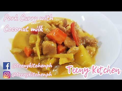 Pork Curry with Coconut milk