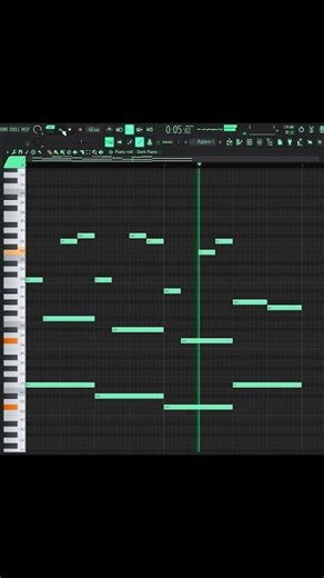 sad piano melody #shorts #music #flstudio #tutorial