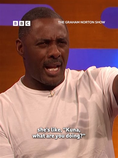 Idris Elba Joins Graham Norton for a Fun Evening