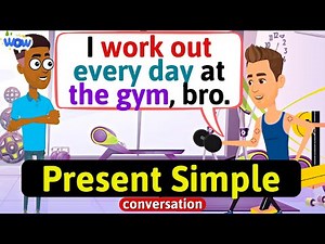 Present Simple Conversation (Practice English Conversation) Improve English Speaking Skills Everyday