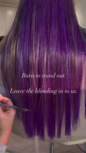 Bold color deserves seamless blending. 💜 At Exhale House, every extension install and cut is customized so the color makes a statement while the blend stays invisible. Because standing out should always look effortless. #millvalleyhairsalon #marinhairextensions #hairextensionspecialist #keratintiphairextensions #ktipextensions