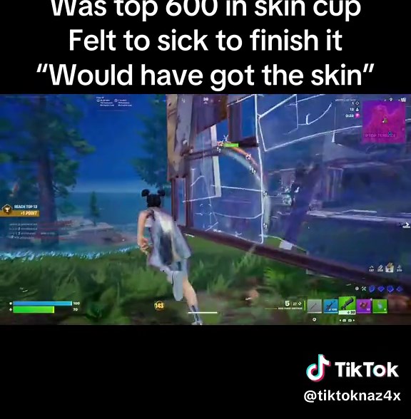 Fortnite Cup Journey: Top 600 Yet Too Sick to Finish