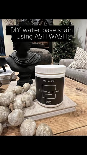 How to Use ASH WASH Color for Water-Based Stain | Furniture Transformation Guide