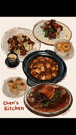 Scribbles for lunch | Chen’s Kitchen (Michelin Bib Gourmand) Comfort-Sichuan done right. Had a girls' early christmas lunch and here's what we tried: Red Mapo... | Instagram