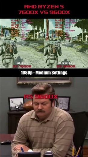 Ryzen 5 7600x VS 9600x – Gaming Benchmark (9 games)