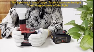 Adapter 20v DCA1820 with USB Light Bulb Compatible with Dewalt 18V Tools,Convert 20V Lithium Battery DCB204 DCB205 DCB206 DCB606 to 18V Battery Tools DC9096