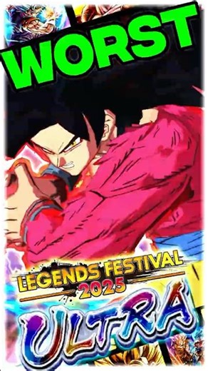 The WORST Legends Festival ULTRA in Dragon Ball Legends #dblegends #dragonball