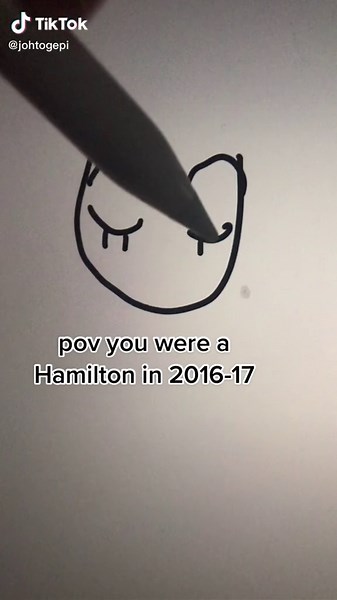 Easy Hamilton Fan Drawing Tutorial | Galactibun