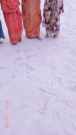 Cultural Dance Celebration on a Serene Beach