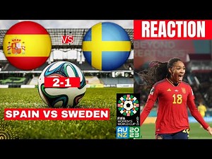 Spain vs Sweden Women 2-1 Live Stream FIFA World Cup Semi Final Football Match Score Highlights Vivo