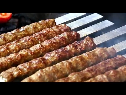 Kabab Koobideh Persian BBQ _ How to Make Koobideh kebab _ Koobideh Recipe