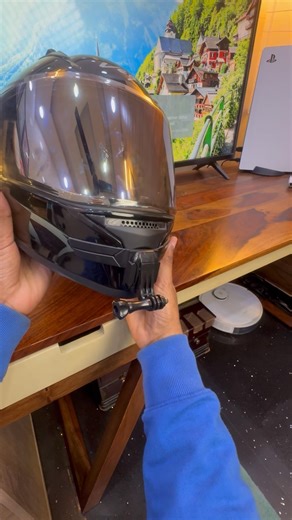 Helmet Ko Motovlog Ready Kaise Banaye? 😍 | Simple & Budget Setup | #Shorts