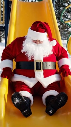 Santa Tries to Slide — Gets Stuck Halfway | Nebula Shots