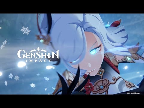 LIYUE WAR SCENE ( Japanese Dub ) - New Jade Chamber (Beisht Boss Fight) | Genshin Impact 2.4