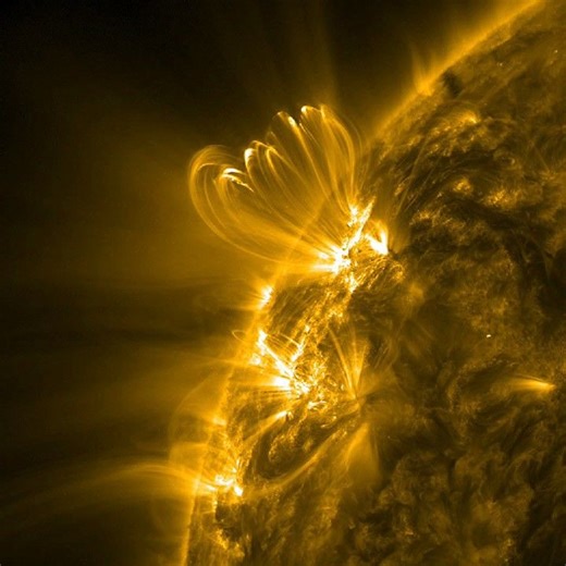 NASA Solar Observatory Sees Coronal Loops Flicker Before Big Flares - NASA Science