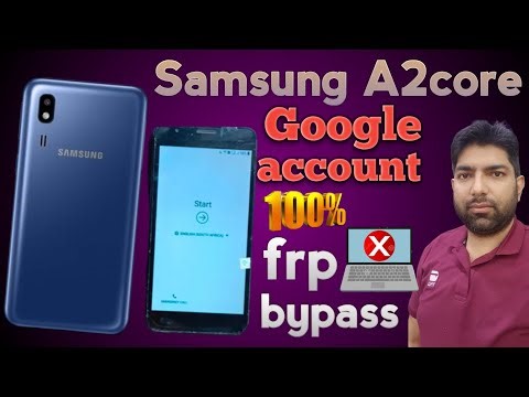 how to frp bypass Samsung A2core | Samsung A2core frp bypass
