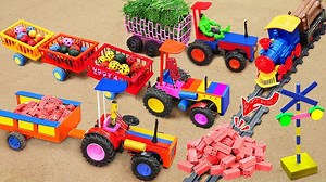 257K views · 2.8K reactions | Top diy tractor making mini train transporting gasoline | Kids Toy TV | Facebook