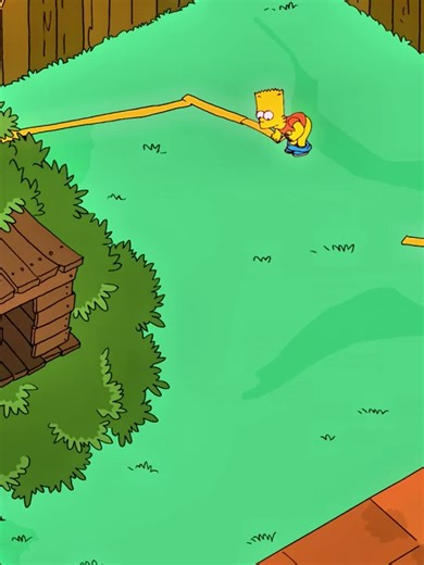 Cuando la vigilancia crea el caos total.#simpsons