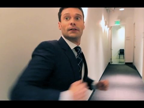 Ryan Seacrest Dances To "Happy"