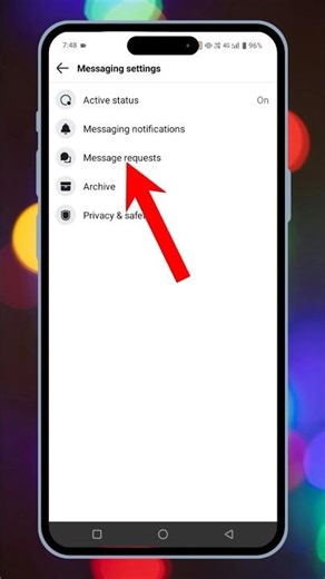 Messenger Request Message Kaise Dekhein #shortvideo #shorts