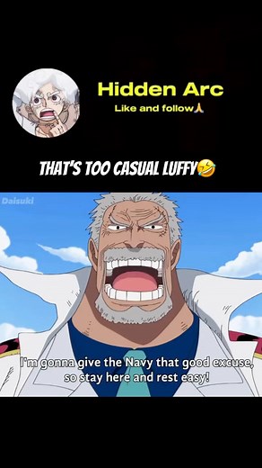 743K views · 22K reactions | Garp & Luffy #onepiece | Hidden Arc | Facebook