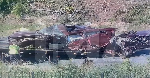 Photo shows mangled car in crash that killed Vikings rookie Khyree Jackson