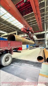 Crane Magnet Can’t Hold Curved Metal Pipe Very Well !