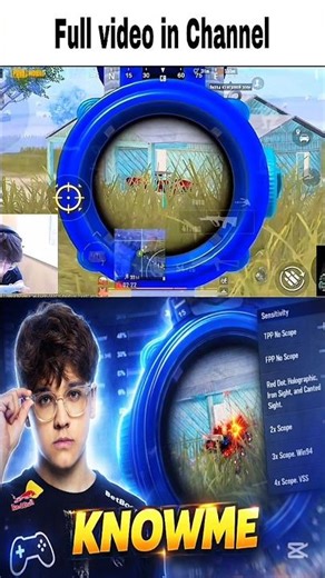 KNOWME 🤯 New Update 4.3 Best Sensitivity Setting 🎯 Zero Recoil Sensitivity Code+Setting Bgmi/Pubg 🚨