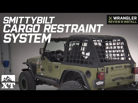 Jeep Wrangler Smittybilt Cargo Restraint System (1997-2006 TJ) Review & Install