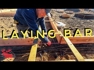 REBAR for Footings & Bases. Building Our Modern Mountain Home. Ep #5