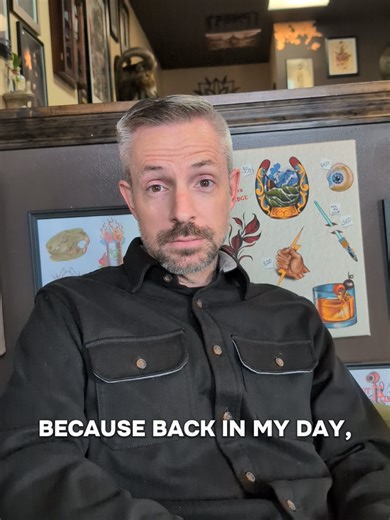 Back in my day... Tattooing looked a little different. Owner, CM Rutledge joining TikTok to share what tattooing looked like back in the day. Anyone remember those days?? #tattootok #tattooartist #tattoostories #tattooculture #mntattoo