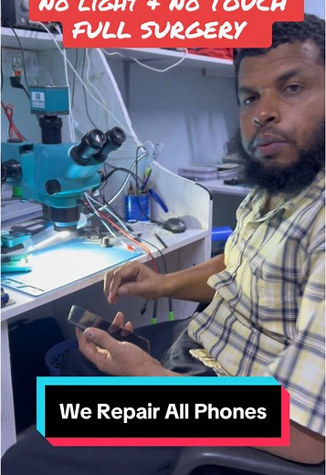 Samsung A12 Screen Repair: No Light & No Touch Fix